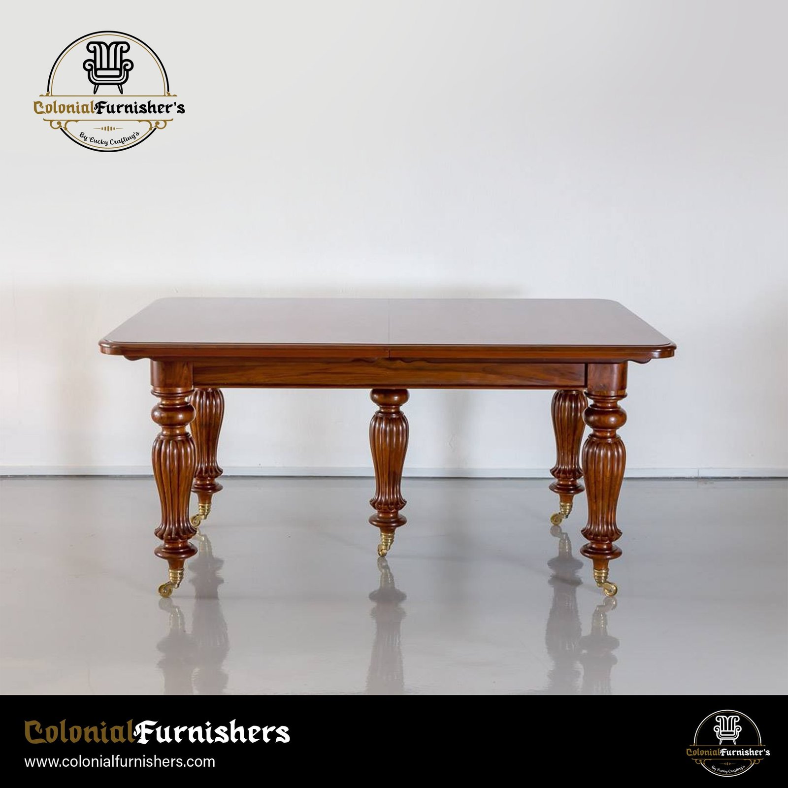 finely crafted dining table