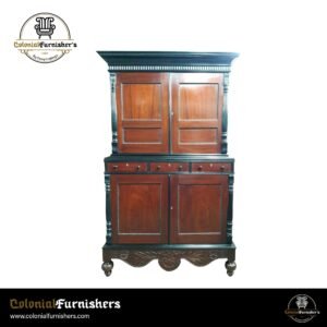 Dutch Colonial Display Cupboard