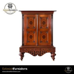 Dutch-Inspired Premium Teak Armoire