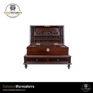 wooden jewelry chest
