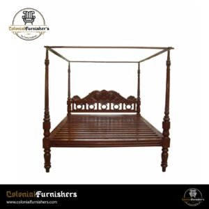 Majestic Colonial Four-Poster Bed